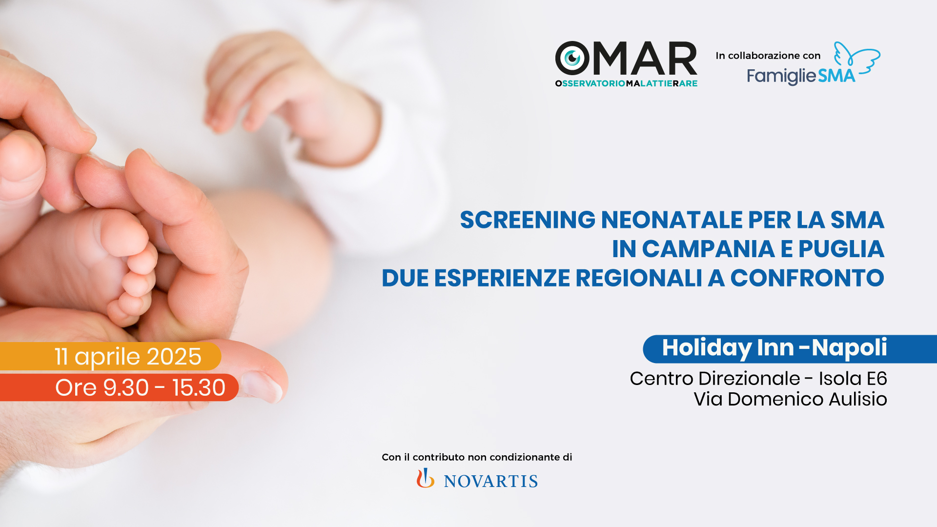 Screening neonatale per la SMA in Campania e Puglia. Due esperienze regionali a confronto